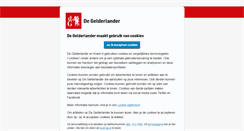 Desktop Screenshot of gelderlander.nl