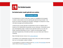Tablet Screenshot of gelderlander.nl